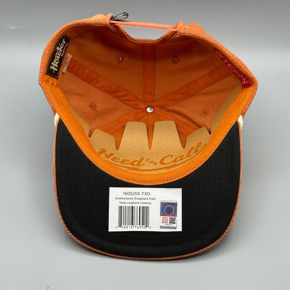 Howler Brothers Longhorns Baseball Cap Men's Los De Tejas Corduroy Texas UT 2025 - Picture 11 of 11